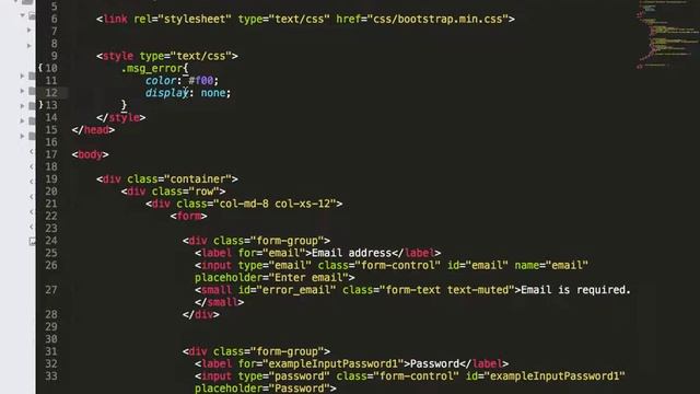Javascript form validation part 1 смотреть онлайн