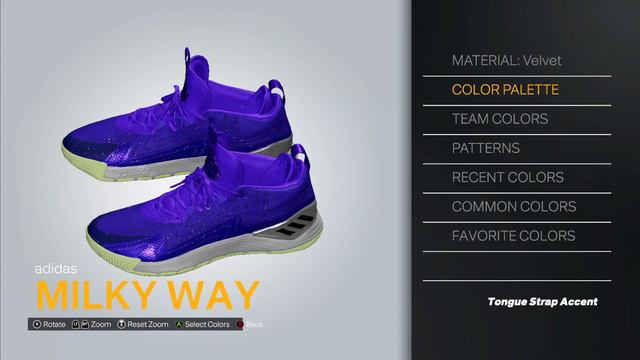 NBA 2K23 Next Gen Shoe Creator - Adidas Rose Son of Chi 2.0 "Milky Way" смотреть онлайн