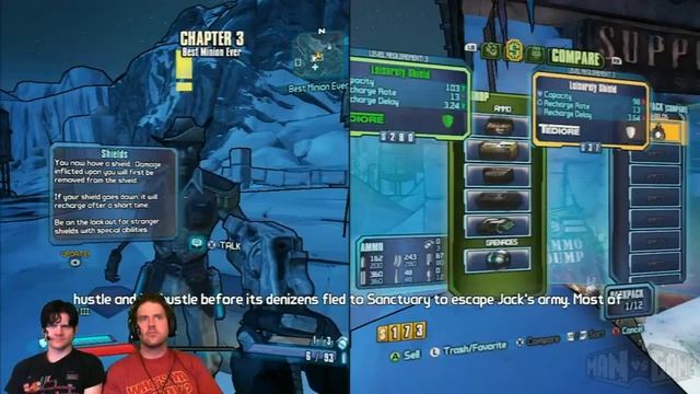 [2012-10-04] MAN + ZEKE vs BORDERLANDS 2 (Xbox 360 - Week 1) - The RETURN of MENsday! смотреть онлайн