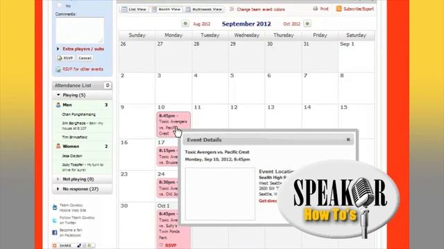 How to use a sports team management tool to coordinate your games - Team Cowboy смотреть онлайн