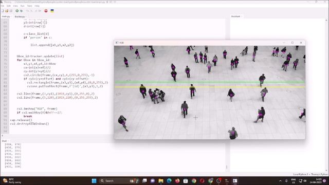 Unveiling the Secrets of YOLOv8 People Counting | yolov8 object detection tracking and counting смотреть онлайн