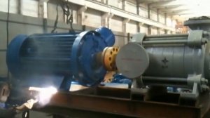 Сборка насосного агрегата ЦНС 300-300