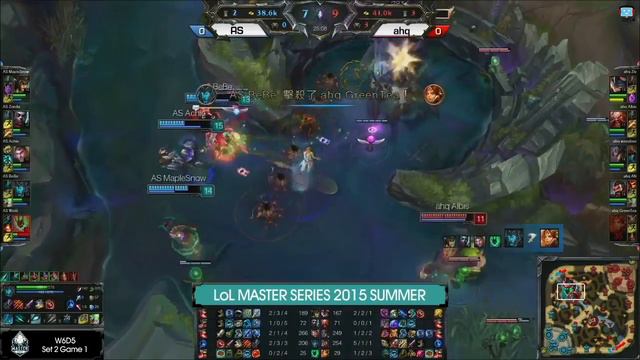 2015 LMS W6D5 AS vs ahq BO2 G1 HightLight смотреть онлайн