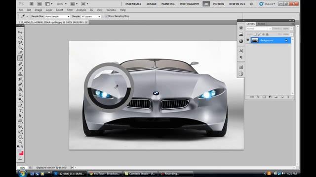 How to Use The Eyedropper and Color Sampler Tools in Photoshop (HD) смотреть онлайн