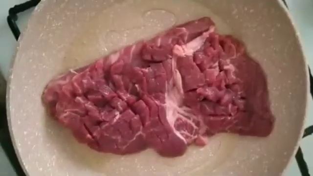 Тендер стейк из мраморной говядины. смотреть онлайн