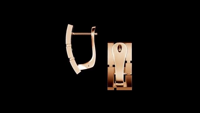 Серьги Romance из золота красного цвета 585° смотреть онлайн