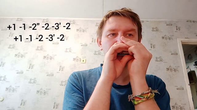 Great 12 Bar Blues Progression With Overblows On C Harmonica + Tab