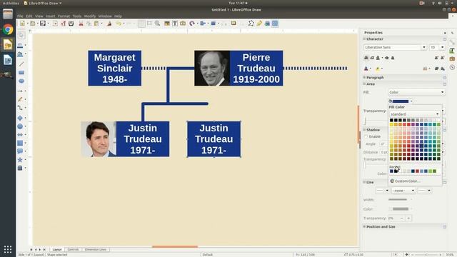How I make my family tree charts | LibreOffice Draw Tutorial смотреть онлайн