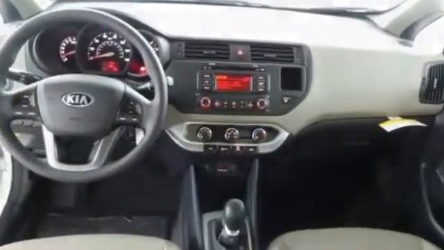 2014 KIA RIO LX CLEAR WHITE смотреть онлайн