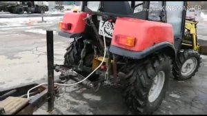 Видеоурок «Присоединение прицепа к трактору»
