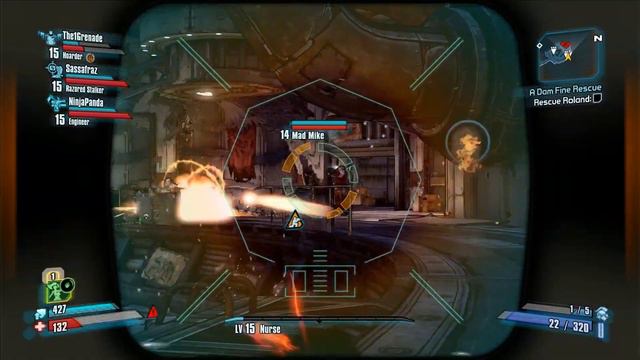 Borderlands 2 - 4 Player Co-op - MIRV Hate смотреть онлайн
