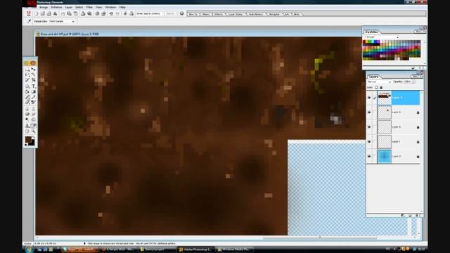 Dex game dev - Drawing a tile-set in Photoshop смотреть онлайн