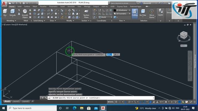 AutoCAD 3D House Modeling Tutorial II FIRST FLOOR смотреть онлайн