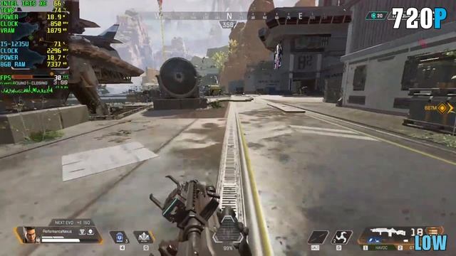 Testing Apex Legends Graphic Settings on 8GB RAM Intel Iris Xe | 1080P/720P Low Medium High смотреть онлайн
