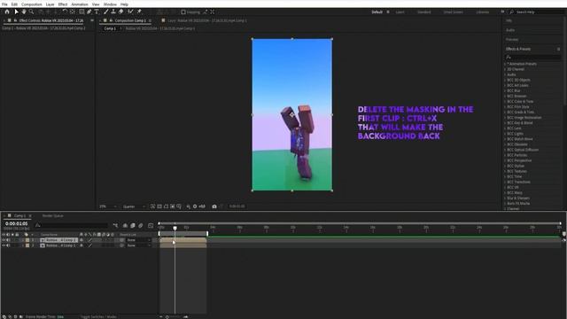 HOW to MASKING on AFTER EFFECTS ! || Tutorial Roblox смотреть онлайн