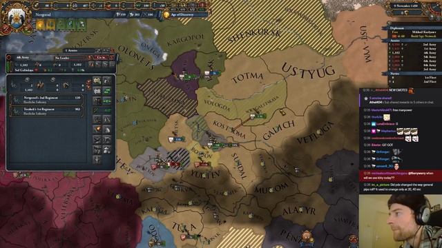 EU4 | Florryworry | Frozen Assets + Relentless Push East As Novgorod #1