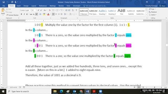Binary Boolean Basics Part 2, 26 August 2020 смотреть онлайн