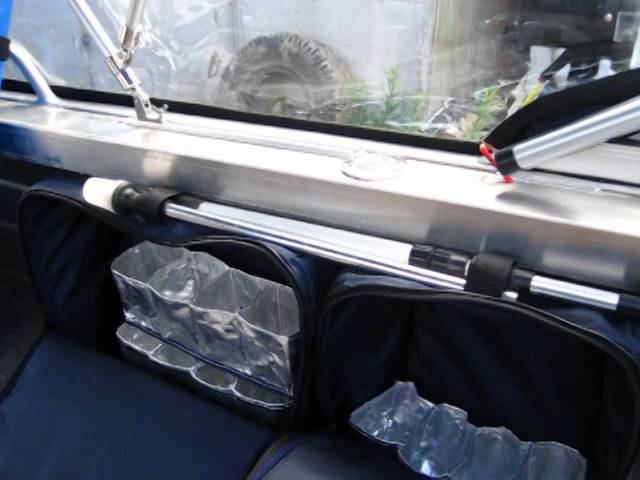 Quintrex 455 Coast Runner - оптимизация внутреннего пространства. смотреть онлайн