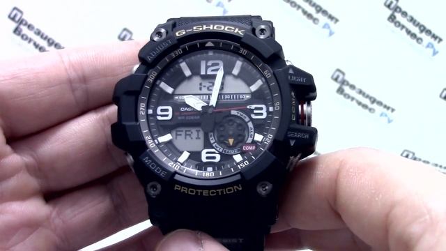 Часы Casio G-SHOCK GG-1000-1A - видео обзор от PresidentWatches.Ru смотреть онлайн
