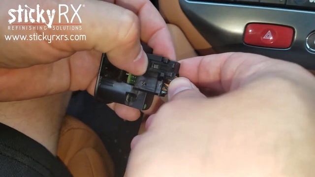 Sticky RX Refinishing Solutions Maserati GranTurismo Gear Position Indicator Removal