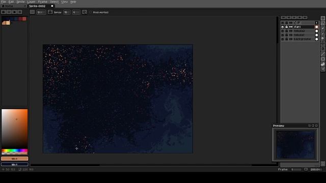 Aseprite Pixelart Tutorial - Beginner Friendly Space Scene in Realtime смотреть онлайн
