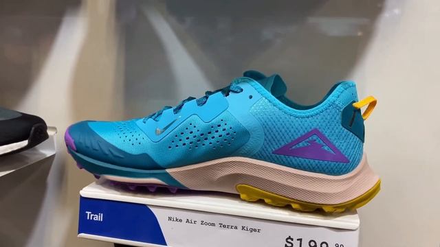 Nike Air Zoom Terra Kiger 7 (Torquoise Blue/Mystic Teal/University Gold/White) смотреть онлайн