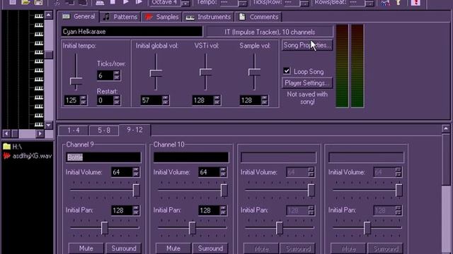 Making a song in OpenMPT смотреть онлайн