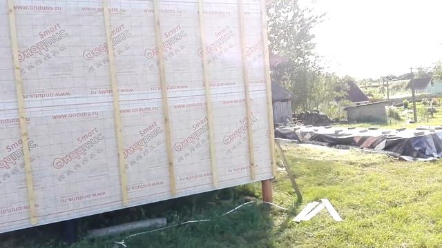 Окна и вентиляционный зазор.Строительство своими руками.