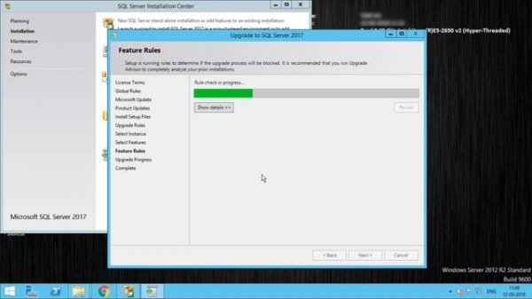 Upgrading to Microsoft SQL Server 2017
