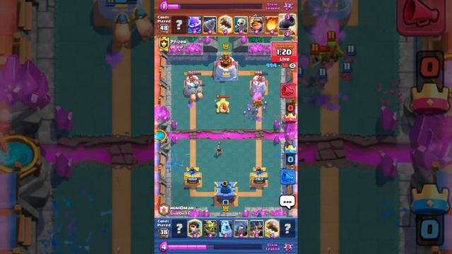 #1 IN ROYAL TOURNAMENT W/ NEW ROYAL HOGS MINI PEKKA DECK | CLASH ROYALE смотреть онлайн