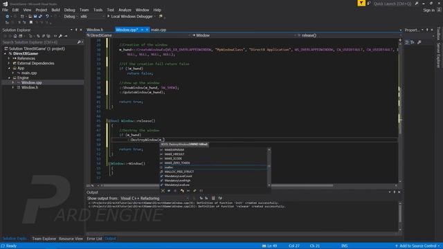 C++ 3D Game Tutorial 1: Creating a Window with Win32 API смотреть онлайн