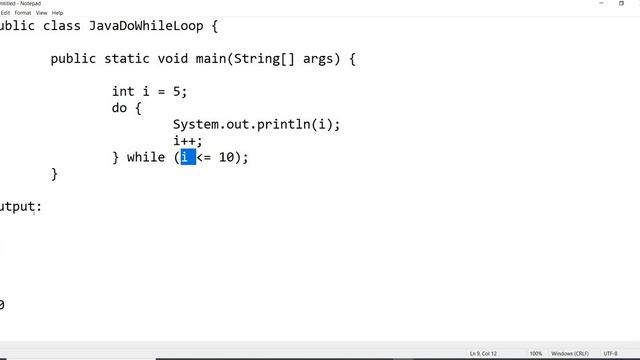 Do while statement in python and java C | C++ | JAVA | PYTHON | C# | Tutorial for beginners смотреть онлайн
