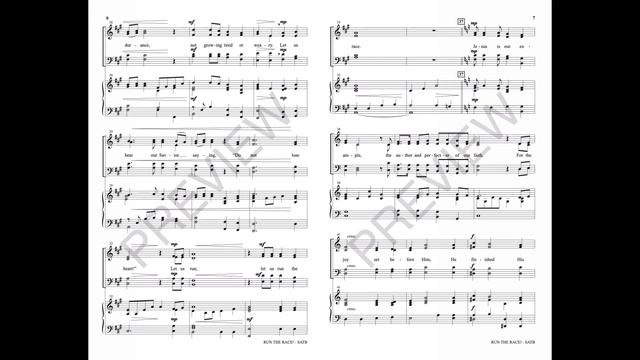 RUN THE RACE! (SATB Choir) - Cindy Berry смотреть онлайн