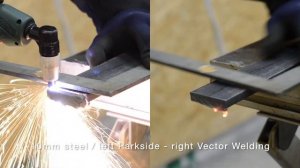 Lidl Parkside ® PPS 40 B2 vs Vector Welding Paris 500 Plasma cutter Test