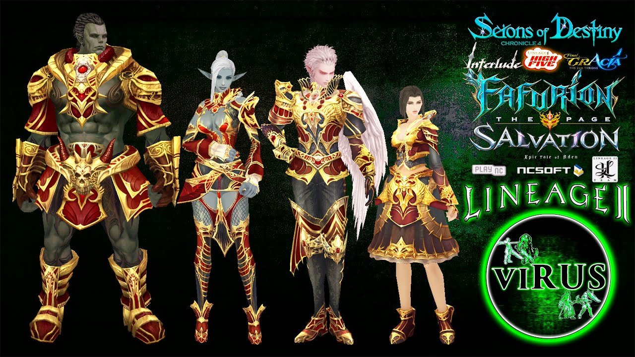 New Costumes. 143. LINEAGE II - Prelude Of War. Any Chronicles ◄√i®uS►