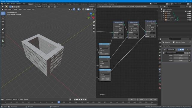 Create a procedural Building in Blender (pt.2) !outdatred, check description! смотреть онлайн