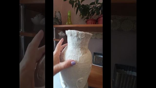 Напольная ваза своими руками легко и просто! смотреть онлайн