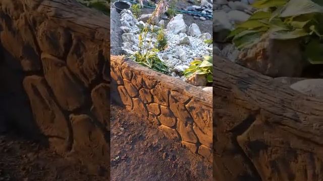 Альпийская горка арт бетон 3часть. смотреть онлайн