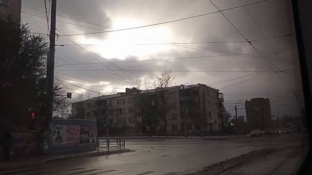 поездка на трамвае|КТМ-28 ( 71-628-01 )|борт 0066|маршрут 2