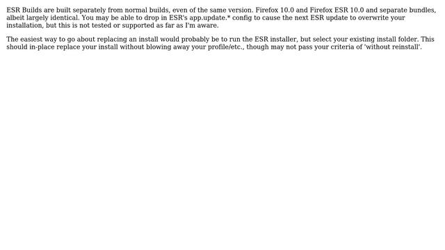 Can I convert an existing Firefox installation to ESR without a re-install? (4 Solutions!!) смотреть онлайн