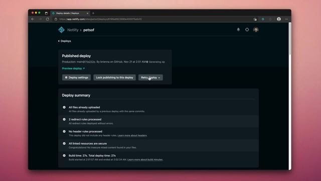 How to download deployed assets from Netlify смотреть онлайн
