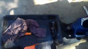 Замена масла в мотоблоке "Каскад классик."