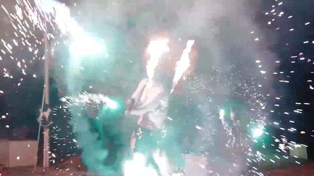 Огненное и пиротехническое шоу 31.08.2020 | Шоу-студия Эриал | фаер шоу Одесса смотреть онлайн