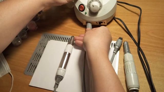 Сравнение дрели для маникюра китайского производства и корейского