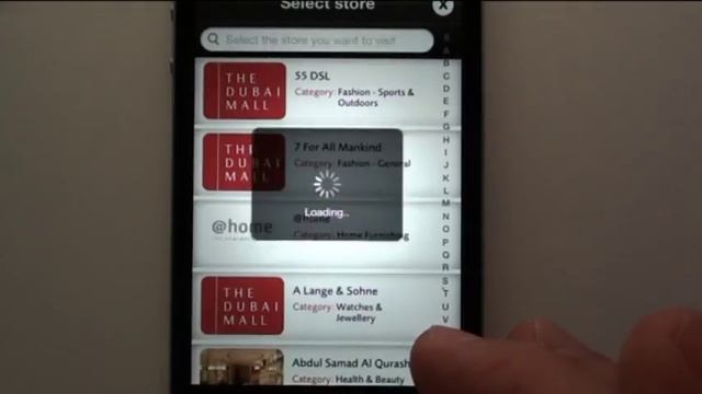 Visioglobe Indoor navigation map The Dubai Mall смотреть онлайн