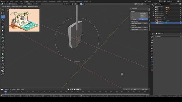 Моделируем Low Poly Остров в Blender 2.8 | Часть 2| Уроки Blender на русском| Blender для начинающи смотреть онлайн