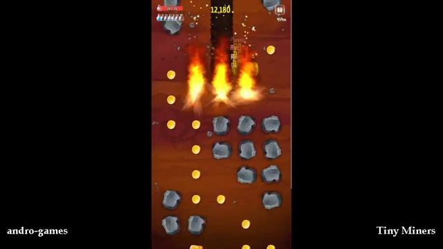 Tiny Miners (by About Fun) - arcade game for android and iOS - gameplay. смотреть онлайн