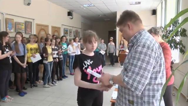 В детской художественной школе города Юрги подвели итоги учебного года смотреть онлайн