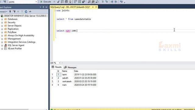 SQRT Function in sql Server Telugu | SQRT Function in sql Telugu | Sql Telugu смотреть онлайн