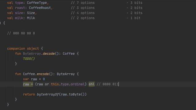 Represent Kotlin Objects as Binary смотреть онлайн